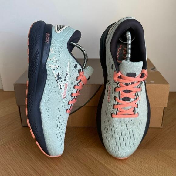 Brooks Ghost 16 Surf Flower/ Floral Women Running Sneakers - SZ 8 - Picture 9 of 14